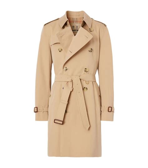 burberry kensington mid length trench|burberry trench coat size chart.